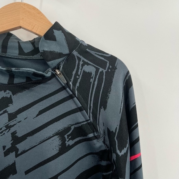 Nike Pro Youth Pullover Side Zip Jacket Medium - Picture 5 of 7